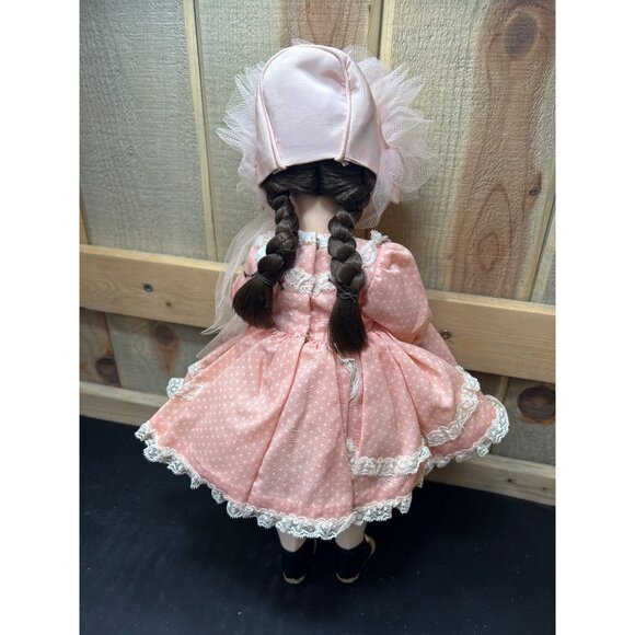 Madame Alexander Rebecca Doll 14" Collectible With Pink Polka Dot Dress & Bonnet - Picture 4 of 6